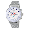 Adee Kaye Quartz White Dial Mens Watch AK2268SS-30 1