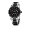 Akribos XXIV Black Dial Two-tone Mens Watch AK962TTB 1