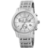 Akribos XXIV Chronograph Silver Dial Mens Watch AK692SSW 1