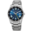 Akribos XXIV Quartz Blue Dial Mens Watch AK1055SSBU 1