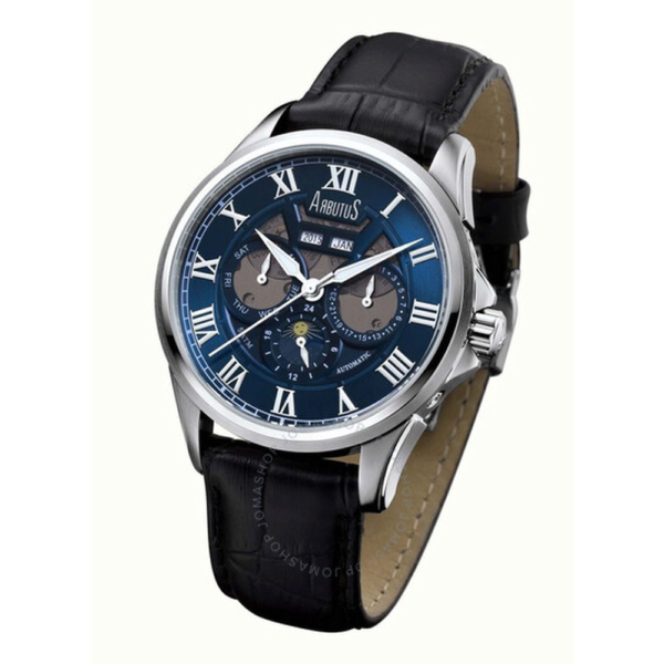 Arbutus Automatic Blue Dial Mens Watch AR803SUB 1