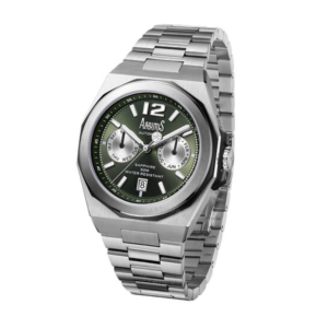 Arbutus Wall Street Automatic Green Dial Mens Watch AR2402SGS 1