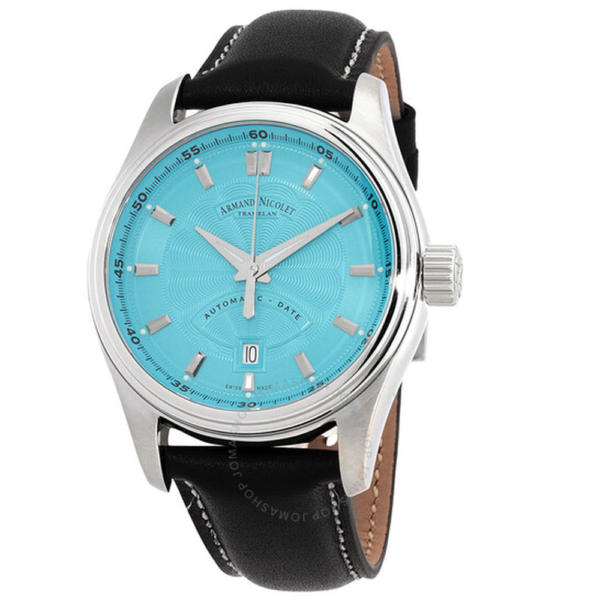 Armand Nicolet MH2 Automatic Mens Watch A640A-TF-P140NR2 1