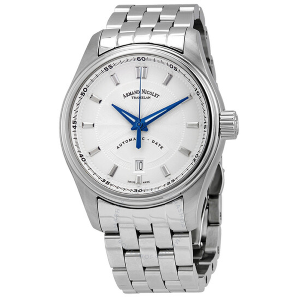 Armand Nicolet MH2 Automatic Silver Dial Mens Watch A640A-AG-MA2640A 1