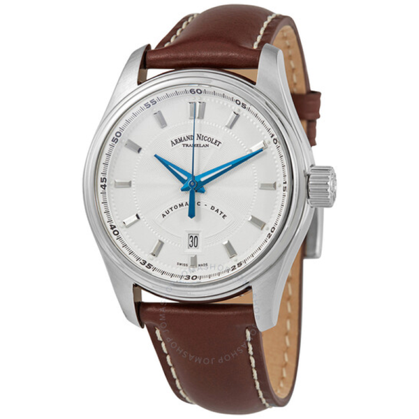 Armand Nicolet MH2 Automatic Silver Dial Mens Watch A640A-AG-P140MR2 1