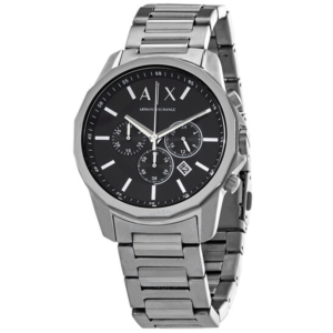 Armani Exchange Chronograph Quartz Black Dial Mens Watch AX1720 1