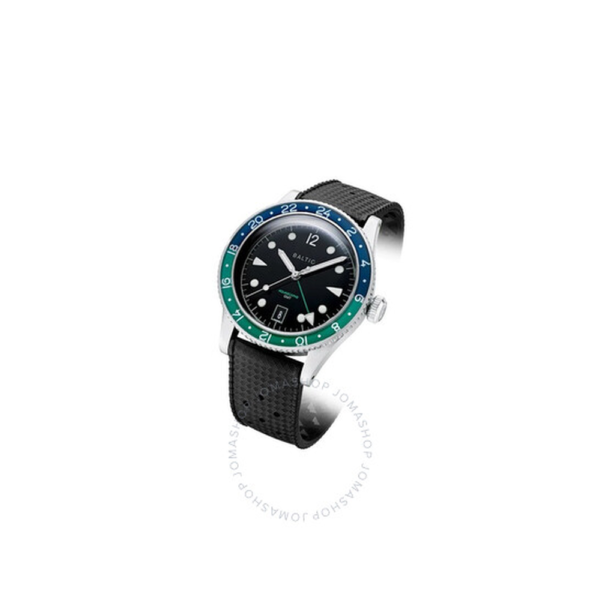 Baltic Aquascaphe GMT Automatic Black Dial Mens Watch AQUAGMTGREEN 1