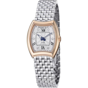 Bedat No 3 Silver Diamond Dial Ladies Watch 305.401.109 1