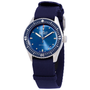 Blancpain Bathyscaphe Automatic Blue Dial MensWatch 5100-1140-NAOA 1