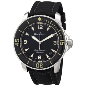 Blancpain Fifty Fathoms Automatic Black Dial Unisex Watch 5015-12b30-b52a 1