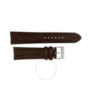 Breitling Brown Leather Strap Stainless Steel Tang Buckle 22-20mm 1