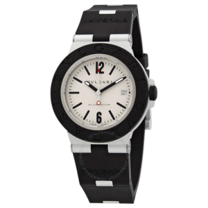 Bvlgari Aluminum Automatic Grey Dial Mens Watch 103382 1