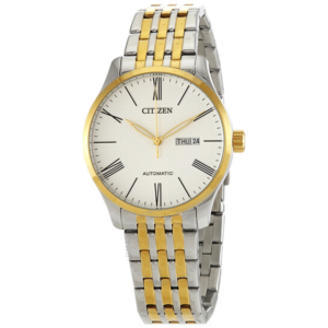 Citizen Automatic White Dial Two-tone Mens Watch NH8354-58A 1