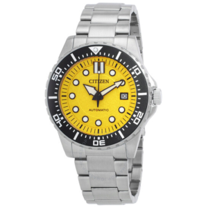 Citizen Automatic Yellow Dial Mens Watch NJ0170-83Z 1