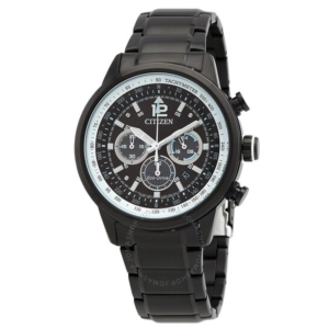 Citizen Chronograph Black Dial Mens Watch CA4475-89E 1