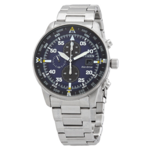 Citizen Chronograph Blue Dial Mens Watch CA0690-88L 1