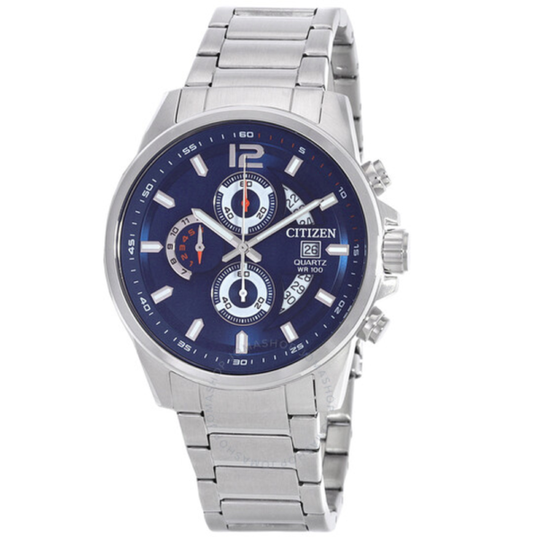 Citizen Chronograph Quartz Blue Dial Watch AN3690-56L 1