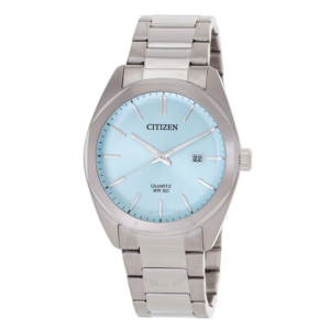 Citizen Quartz Mens Light Blue Dial Watch BI5110-54M 1