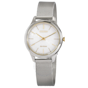 Citizen White Dial Eco-Drive White Dial Ladies Watch EM0504-81A 1