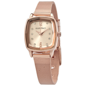 Ellen Tracy Quartz Rose Dial Ladies Watch ET5188RG 1