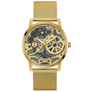 Guess Gadget Quartz Gold Dial Mens Watch GW0538G2 1