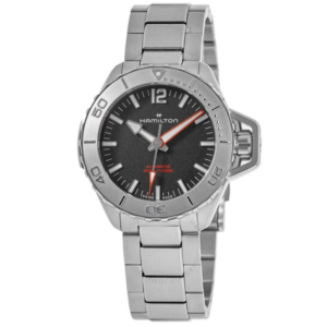 Hamilton Automatic Black Dial Watch H77485130 1