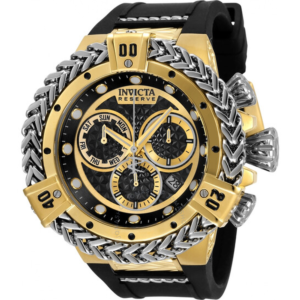 Invicta Reserve Chronograph Quartz Black Dial Mens Watch 33154 1