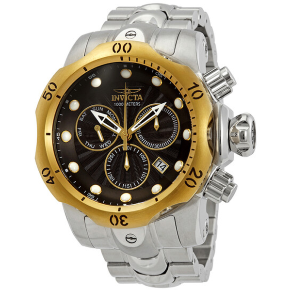 Invicta Venom Chronograph Black Dial Mens Watch 23889 1