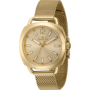 Invicta Wildflower Quartz Gold Dial Ladies Watch 46338 1