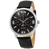 Mathey-Tissot Edmond Moon Phase Black Dial Mens Watch H1886RAN 1