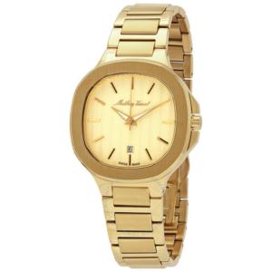 Mathey-Tissot Evasion Quartz Gold Dial Mens Watch H152PDI 1