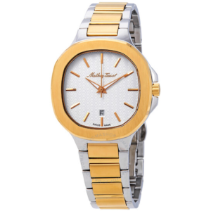 Mathey-Tissot Evasion White Dial Two-Tone Mens Watch H152BI 1