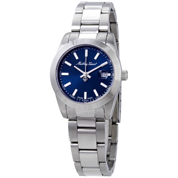 Mathey-Tissot Mathey I Quartz Blue Dial Ladies Watch D450ABU 1