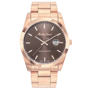 Mathey-Tissot Mathy Chess Quartz Brown Dial Mens Watch H452PRM 1