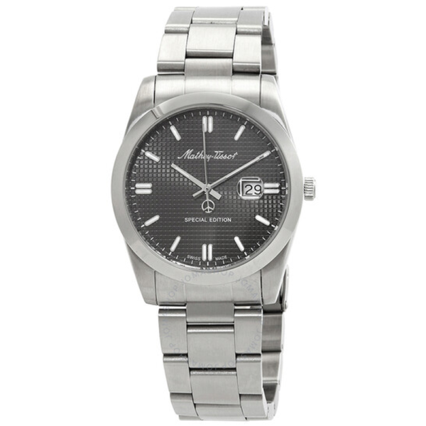 Mathey-Tissot Mathy Chess Quartz Grey Dial Mens Watch H452AS 1