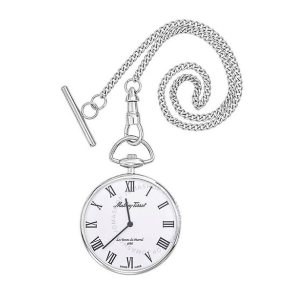 Mathey-Tissot Pocket Watch Quartz White Dial Unisex Watch P3ABR 1