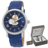 Mathey-Tissot Skeleton Automatic Blue Dial Mens Watch H7053ABU 1