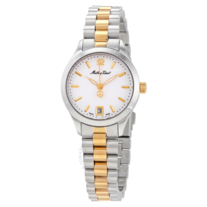 Mathey-Tissot Urban White Dial Two-tone Ladies Watch D411MBI 1