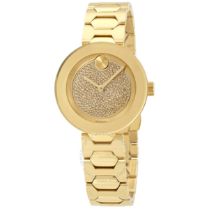 Movado Bold Pave Crystal Dial Ladies Watch 3600492 1