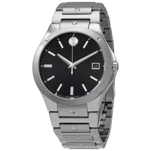 Movado SE Quartz Black Dial Unisex Watch 0607541 1