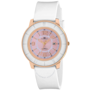 Oceanaut Satin Quartz Pink Dial Ladies Watch OC0814 1