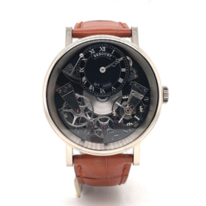 Pre-owned Breguet Tradition Hand Wind Mens Watch 7057BBG99W6 1