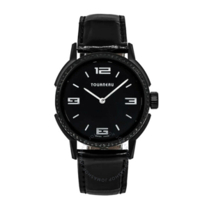 Pre-owned Tourneau Roventa Quartz Black Dial Unisex Watch TNY350709011 1