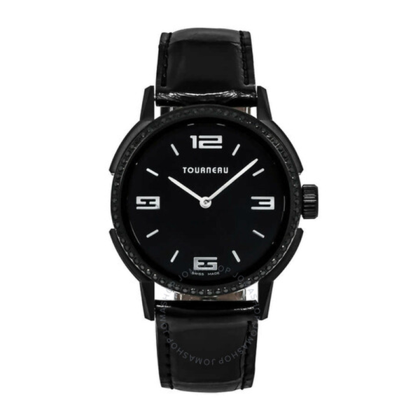 Pre-owned Tourneau Roventa Quartz Black Dial Unisex Watch TNY350709011 1