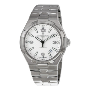 Pre-owned Vacheron Constantin Overseas Silver Dial Mens Watch 47040B01A-9093 1