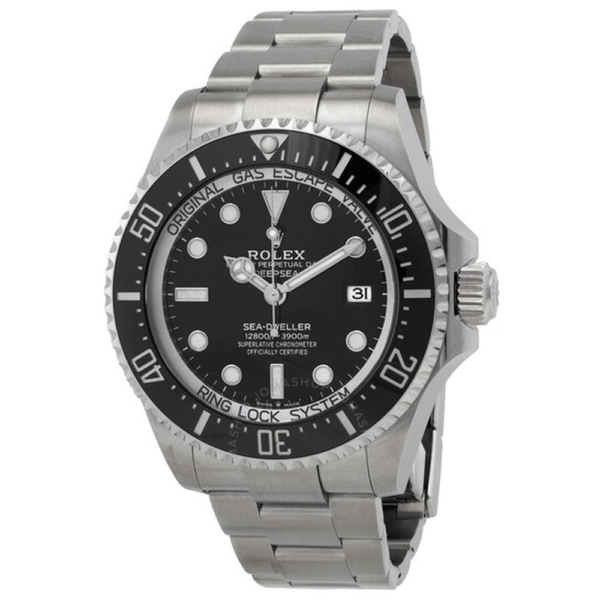 Rolex Deep Sea Automatic Black Dial Mens Watch 136660BKSO 1