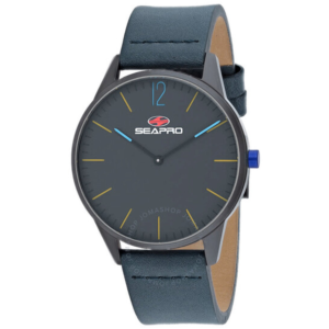 Seapro Black hole Quartz Black Dial Mens Watch SP0103 1