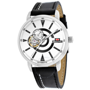 Seapro Elliptic Automatic White Dial Mens Watch SP0141 1