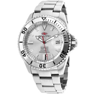 Seapro Scuba 200 Automatic Silver Dial Mens Watch SP4310 1