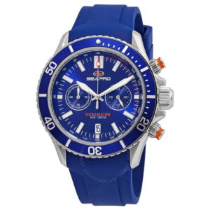 Seapro Thrash Chronograph Quartz Blue Dial Mens Watch SP0332 1